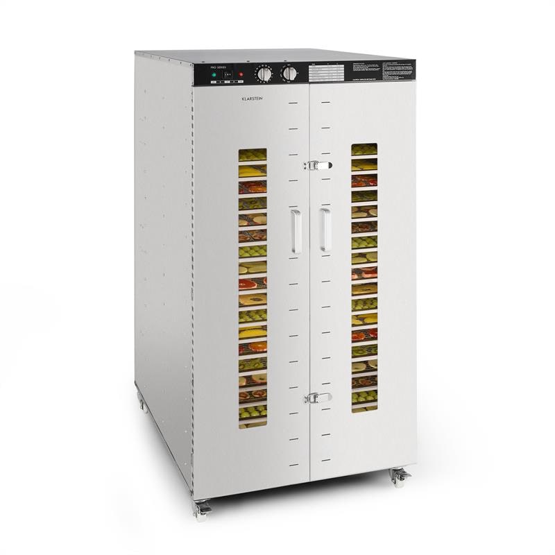 Master Jerky 24 Dörrautomat 5850W 40-90 °C 15h-Timer Edelstahl silber Silber