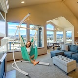 thumbnail of Bis 150kg: XL Hängesessel Gestell Outdoor - 210cm Ständer für Hängestuhl Garten