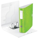 thumbnail of Lot de 10 Classeur à levier Active 180° Wow A4 Maxi, dos de 80, fermeture à élastique, coloris vert