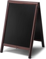 thumbnail of Showdown Kundenstopper Kreidetafel Natura - 55x85cm -Holz - Dunkelbraun
