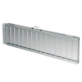 thumbnail of Auffahrrampe aus Aluminium, klappbar, Länge 1200 mm, BxH 700x35 mm, geklappt 360 mm breit, Tragkraft 270 kg