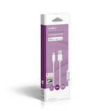 thumbnail of Câble De Charge Et De Synchronisation  Apple Lightning - Usb A Mâle  1,0 M  Blanc Usage Non Intensif Nedis