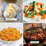 thumbnail of Bräter aus Gusseisen mit Deckel, Schwarz