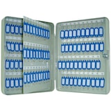thumbnail of Q-Connect® KF04275 Schlüsselschrank Pearl grey - 140 Haken, Zylinderschloss