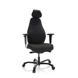 thumbnail of Poltrone direzionali RESISTIO XXL Tessuto nero hjh OFFICE