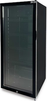thumbnail of HCB Glastürkühlschrank - 248 Liter - schwarz - 230V
