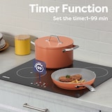 thumbnail of CIARRA inductiekookplaat 60cm kookplaat 4-zone inbouw met timer VM4BIH-F