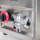 thumbnail of Romux® Friteuse À Gaz Naturel Professionnelle 17 Litres Simple de Table | Friteuse en Acier Inoxydable avec Robinet de Vidange 12000 W