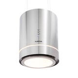 thumbnail of Klarstein Tron Ambience Inselabzugshaube Ø38cm Umluft 540m³/h LED Edelstahl Edelstahl