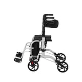 thumbnail of Uniprodo Andador con silla - plateada - 120 kg