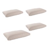thumbnail of Pack 4 almofadas Assento em palete, Desdobrável, Poliéster 250 gr, Cor Castanho Olefina, 120x80x16