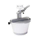 thumbnail of Schneider Gebäckfüller mit 1 Kolben-Pumpe "Blickle" mit Aufsatz für Donuts, Schüssel 5 Liter, Abdeckun