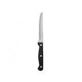 thumbnail of Coltello Bistecca Manico Nero Ulisse Seghettato Confezione Da 12