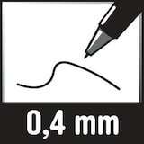 thumbnail of BIC® 8806891 Kugelschreiber ECOlutions Clic Stic 0,4mm blau