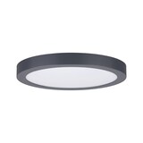 thumbnail of Paulmann Panneau LED Abia  rond 300mm  22W 2200lm 2700K Gris foncé 70988