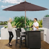 thumbnail of Outsunny Ombrellone da Giardino e Terrazza in Legno Poliestere 2.5m