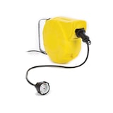 thumbnail of Enrouleur automatique de câble électrique pour montage mural/plafond, terre allemande, 13 + 2 m, pivotant à 180°, 3G1.5, jaune