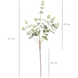 thumbnail of Layba Eucalipto Artificiale Verde Oliva 85 cm (3 pz) Serie Deco, Foglie Naturali, Steli Flessibili