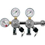 thumbnail of Co2 - Druckminderer, 2 Druckanzeigen für Bier und AFG, Zapfanlage 3 und 7 Bar