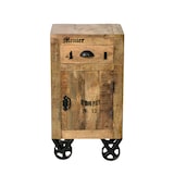 thumbnail of SIT Möbel Kommode Mangoholz | L 44 x B 34 x H 82 cm | natur / schwarz | 01907-04 | Serie RUSTIC