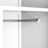 thumbnail of tectake Lockerkast met 6 vakken en hanggedeelte - grijs, 80 cm - 404383