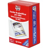 thumbnail of Caja 100 fundas de plastificar   54x86 mm 175 micras FIXO