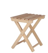 thumbnail of WellHome - Fischerhocker aus Holz, unbehandelt 33x22x36 cm