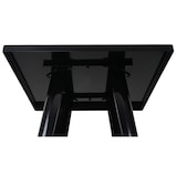 thumbnail of Set Stehtisch + 2x Barhocker HWC-A73, Barstuhl Bartisch, Metall Industriedesign ~ schwarz