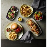 thumbnail of Churchill Stonecast Raw Grüne Lotus Schalen 229mm (12 Stück)