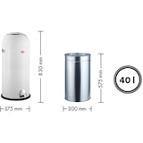 thumbnail of Kickmaster Maxi weiss-m 40 L, Typ 180731-74