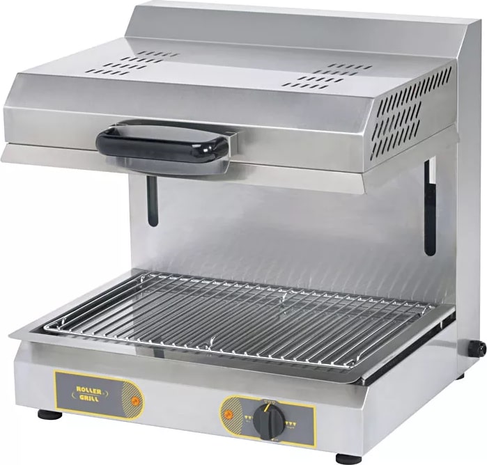 Roller Grill salamandre électrique à résistances blindées et à plafond mobile 2 zones SEM 600 B