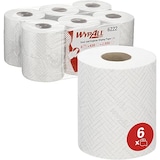 thumbnail of Essuyeur WypAll L10 Hygiène & Surfaces Alimentaires 6222  - 6 rouleaux blancs à dévidage central x 430 essuyeurs en papier (2 580 au total)