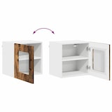 thumbnail of vidaXL Küchenwandschrank mit Regal Geräucherte Eiche 40 x 31 x 40 cm
