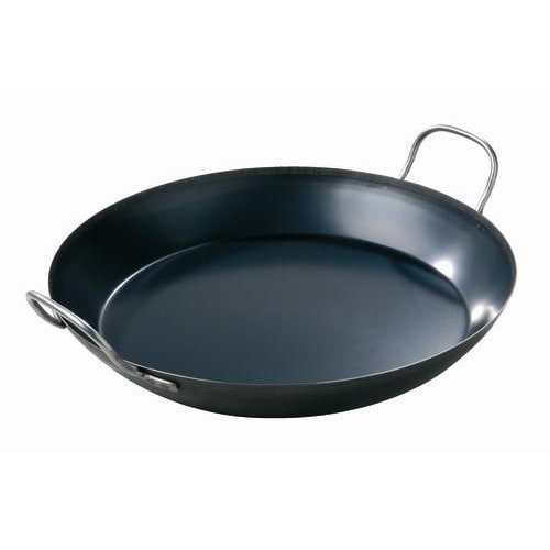 de Buyer Plat à paëlla tôle 47 cm avec anses
