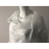 thumbnail of Einweg-Laborkittel in Weiß mit Druckknöpfe und Gummi Ärmel, PP-Vlies 25g/m² - Gr. XL - VE 20 Stück