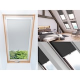 thumbnail of Dachfensterrollo Thermo verdunkelnd passend für Velux MK08 Schwarz