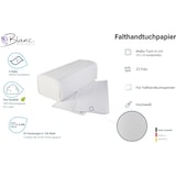 thumbnail of Falthandtücher 2-lg, hochweiß, Recyclingpapier,  3.200 Blatt, EU ECO-Label zertifiziert