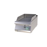 thumbnail of Gastro Gas-Griddleplatte verchromt Tischgerät Grillplatte Bratplatte 400x730x300 mm gerillt