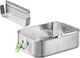 thumbnail of APS 66901 Hochwertige Edelstahl Lunchbox / Brotdose 1.100 ml inkl. Trennwand / auslaufsichere Frischhaltedose