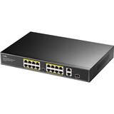 thumbnail of CUDY FS1018PS1 16-Port 10/100M PoE+ Switch 2 Gigabit Uplink 1 SFP Port 200W