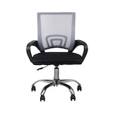 thumbnail of Sedia da Ufficio con Ruote Classic 95x65x52cm Grigio Scuro O91