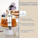 thumbnail of Seringue de pâtisserie et 6 embouts à motif Dr. Oetker Baker Edition