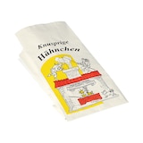 thumbnail of Starpak 100 Hähnchenbeutel, Papier mit Alu-Einlage 24 cm x 10,5 cm x 6 cm "Max & Moritz" 1/2