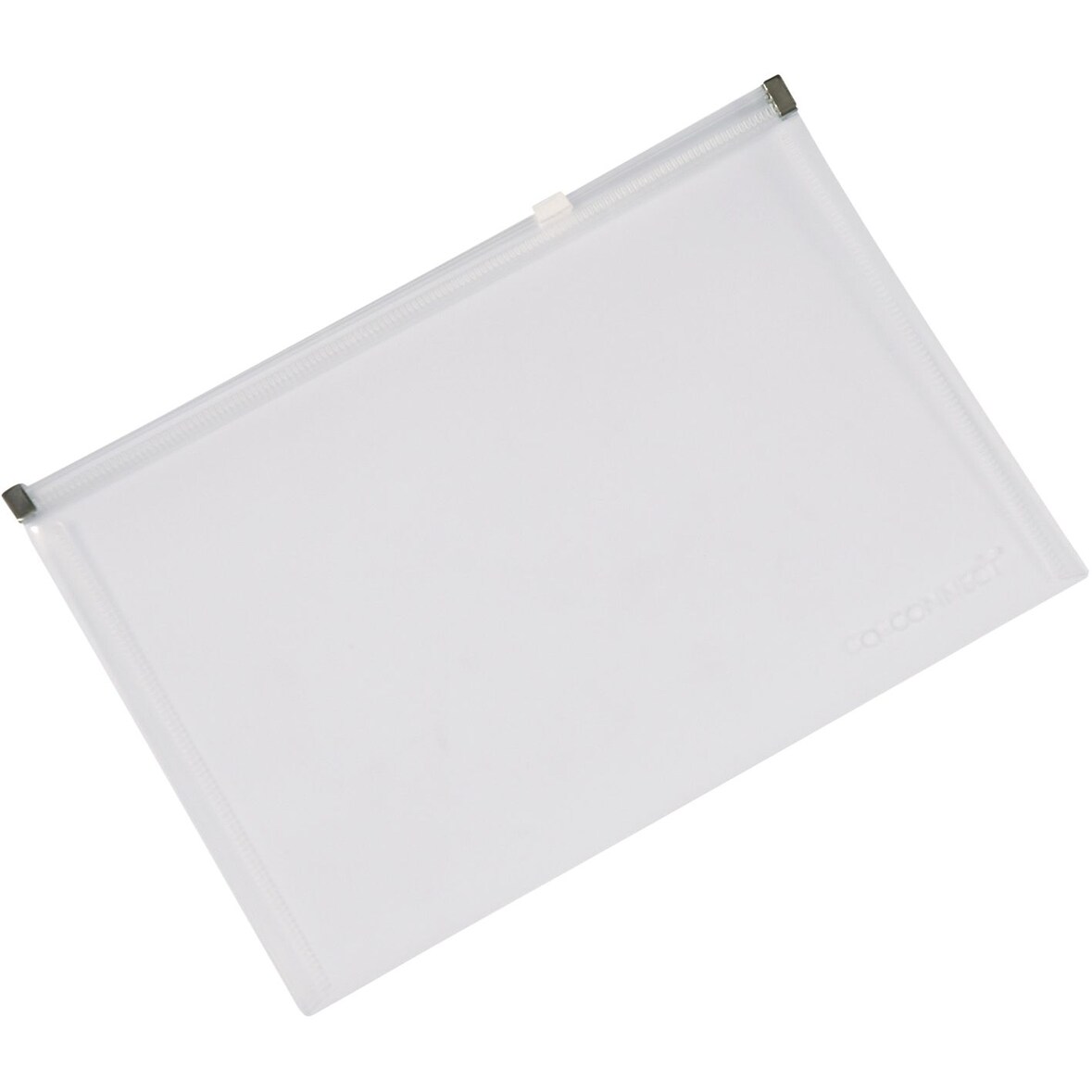 Q-Connect® KF03672 Reißverschlusstasche A5 transparent