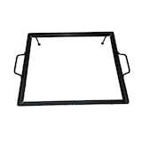 thumbnail of Telaio ferro supporto  per pietra lavica ollare cm 50x40 con piedini rimovibili