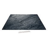 thumbnail of ALLboards Glas Herdabdeckplatte Schneidebrett FELSFORMATION FELSENSTEIN GRANIT GRANITSTEIN 52×60 cm Arbeitsplatte Herdschutz für Küchen Gehärtetes