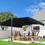 thumbnail of Store double pente Bayamo 5,37x2x3,00 M (Motorisé à  Télécommande - Gris Anthracite - Gris Graphite) Intersun