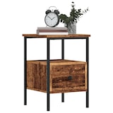 thumbnail of vidaXL Nachttisch Altholz-Optik 34x36x50 cm Holzwerkstoff