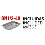 thumbnail of Vitrina refrigerada para tapas com 4 gn 1/3 vidro reto - 1455x400x300 mm - 160 W 230/1V - 13R68144 Eurast