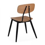 thumbnail of Set van 2 houten stoelen